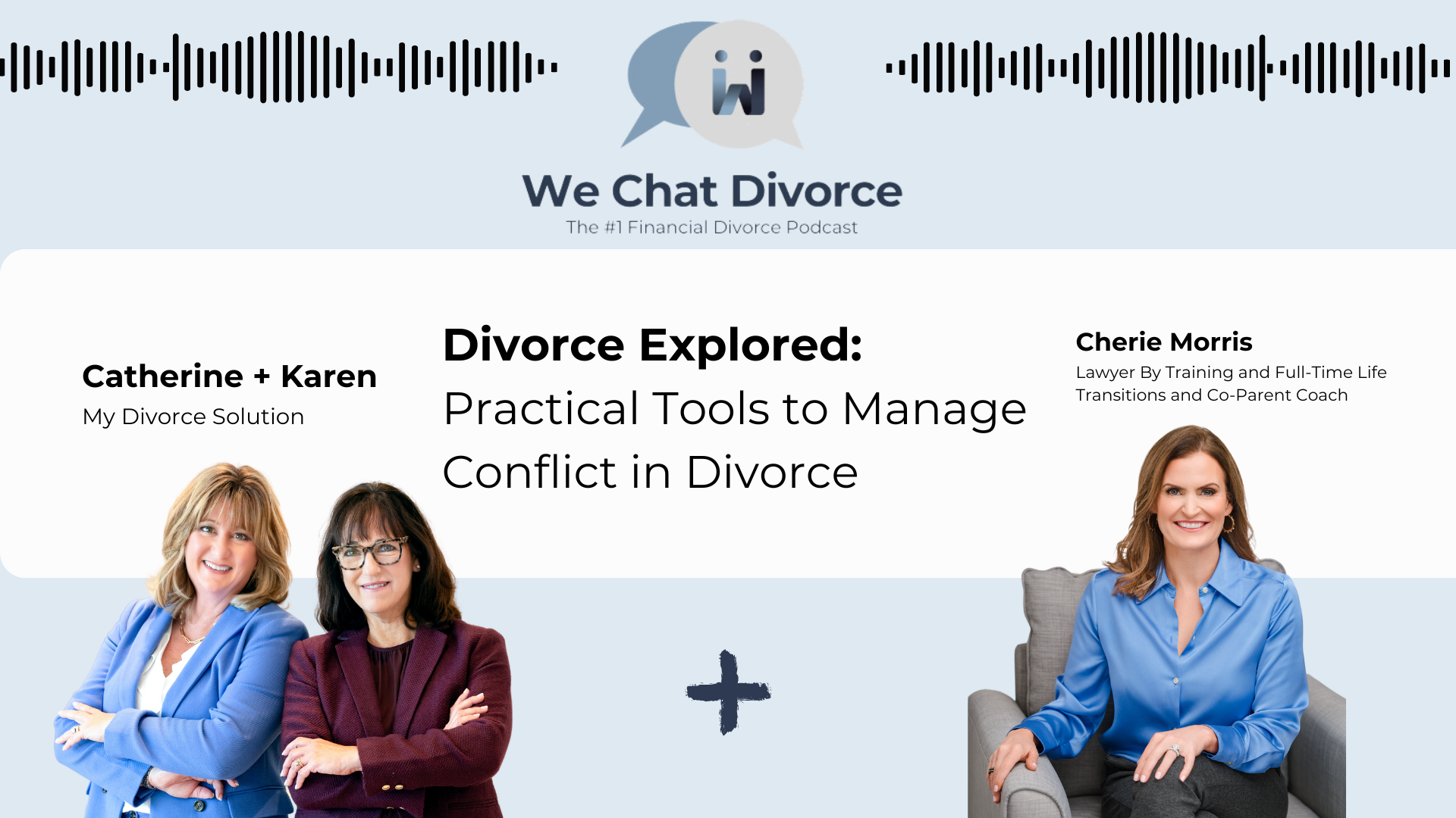 Podcast cover image featuring the We Chat Divorce